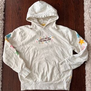 Golf Tyler The Creator Call Me If You Get Lost Star Hoodie Cream Color Medium